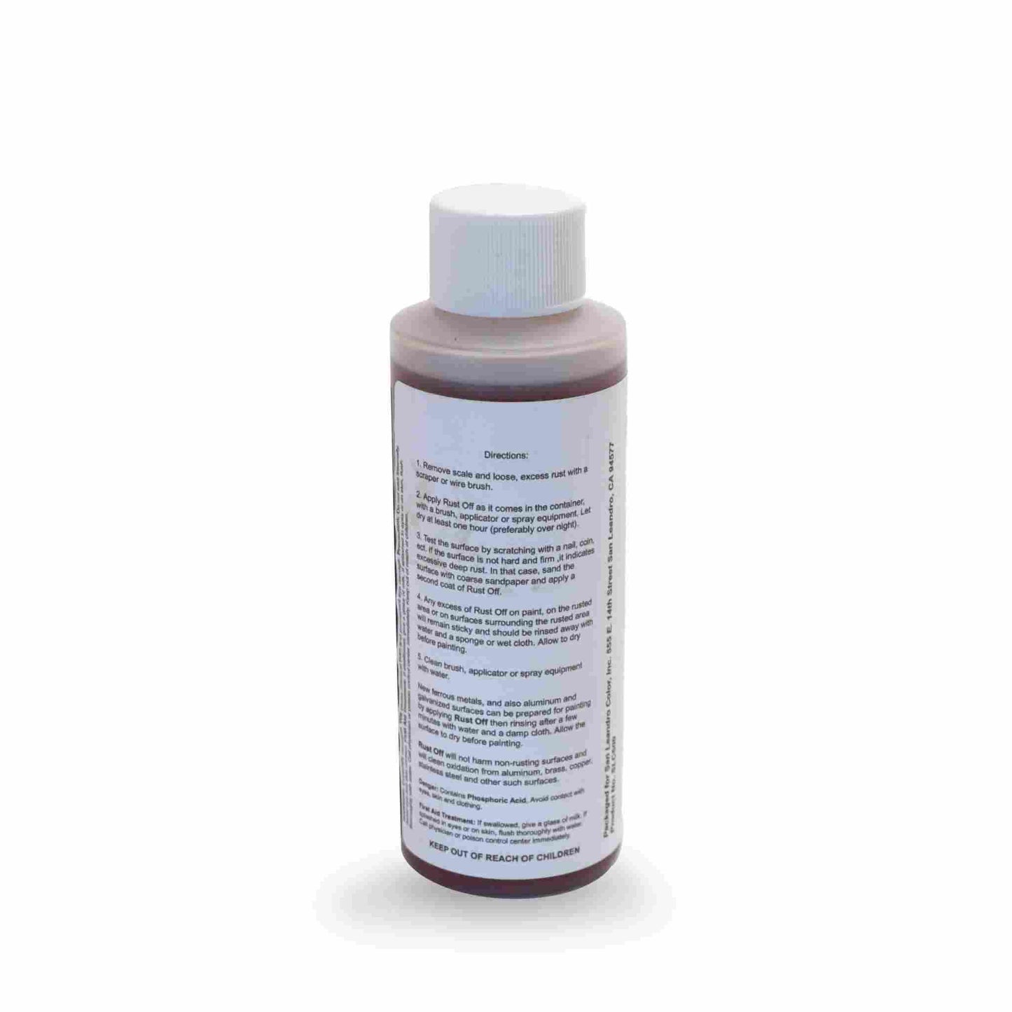 Rust Off – Rust Converter for Paint-Ready Surfaces (4oz)