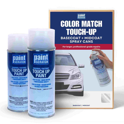 Volkswagen Oynx White Pearl Tricoat (L0K1/04) Exact-Match Tricoat Spray Cans – Professional Basecoat + Midcoat for Panels, Bumpers and Larger Repairs (Two 12oz cans)