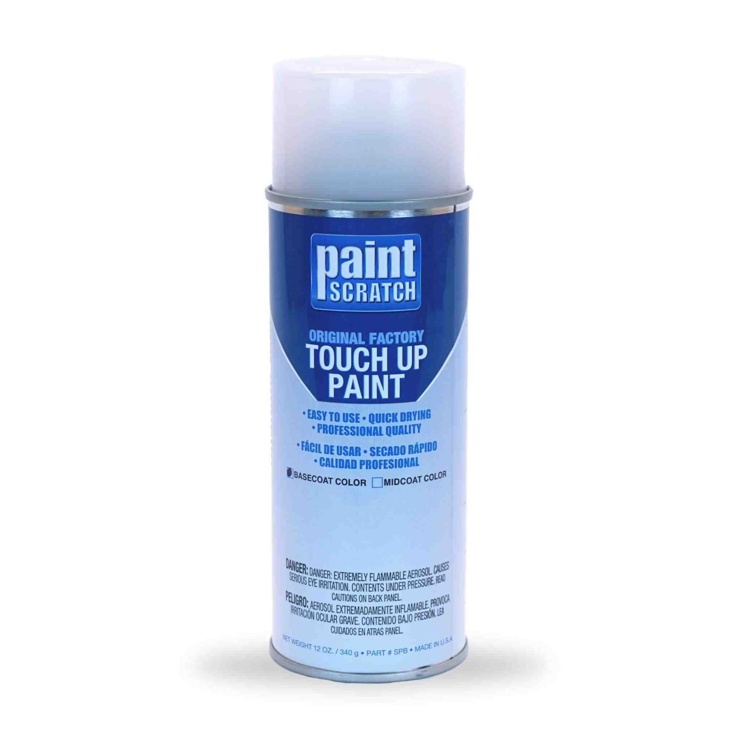 BMW Arctic Blue Metallic (045) Exact-Match Spray Can – Professional Basecoat for Panels, Bumpers and Larger Repairs (12oz)