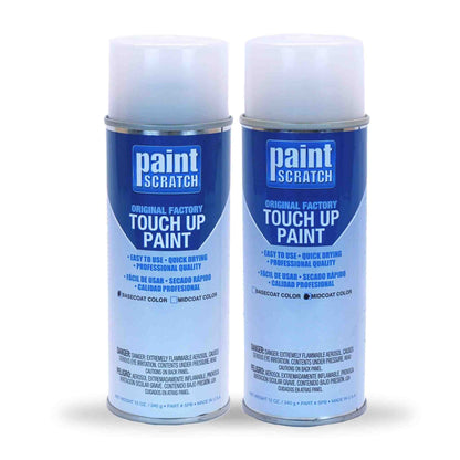 Volkswagen Oynx White Pearl Tricoat (L0K1/04) Exact-Match Tricoat Spray Cans – Professional Basecoat + Midcoat for Panels, Bumpers and Larger Repairs (Two 12oz cans)