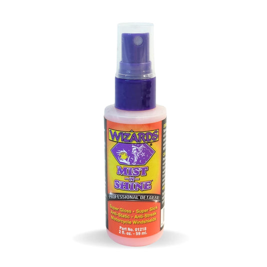 Wizards Mist-N-Shine Professional Detailer – High-Gloss, Streak-Free Finishing Spray