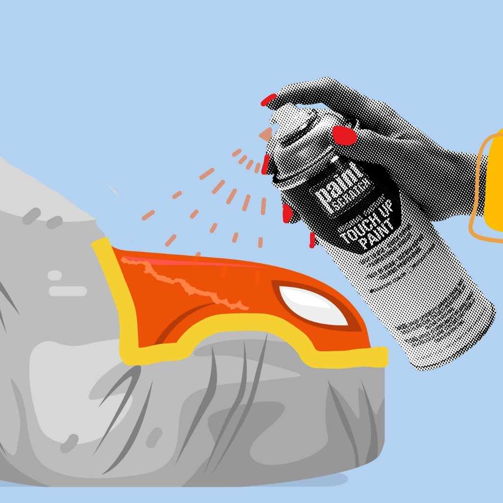 Spray a Midcoat Layer