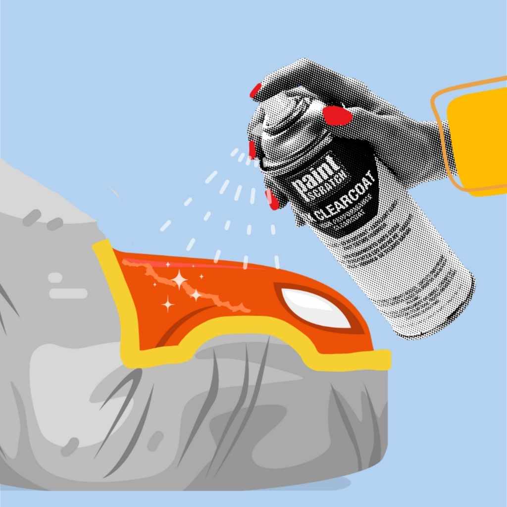 Add Shine with Clearcoat