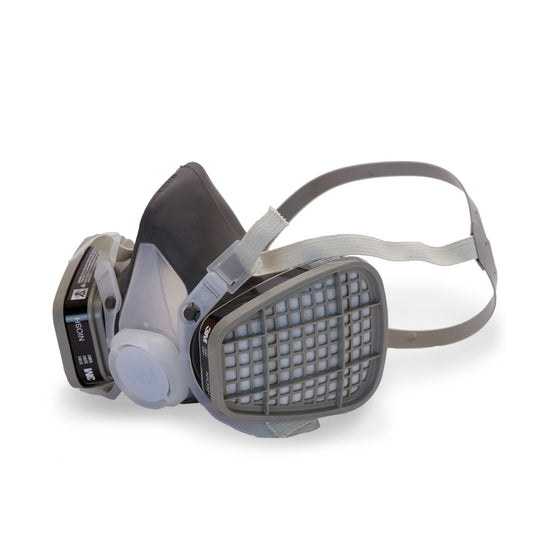 3M Dual Cartridge Respirator – Organic Vapor Protection (Multiple Sizes)